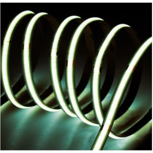 Striscia LED COB, IP65H, 12V 10,8W/m, L.FREDDA 6500K ±5%, 1100lm/m, CRI90 PREZZO per 5m - PCB 8mm