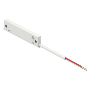 Input Line per alimentazione binari 24V serie INVISIBLE 39.9TL024B*, colore Bianco