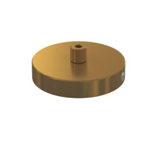 ROSONE D.10CM OTTONE SATINATO