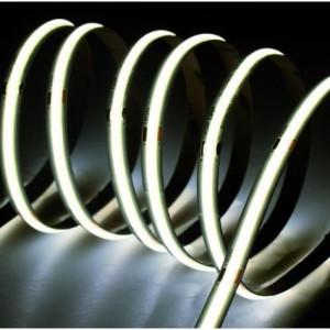 Striscia LED COB, IP20, 24V 16W/m, L.Naturale 4000K ±5%, 1700lm/m, CRI90 PCB 10mm