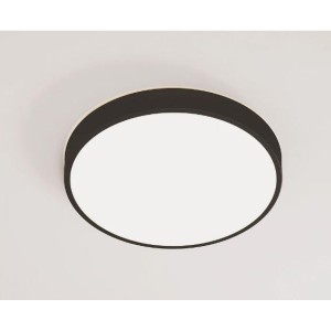 VIVIDA NETTUNO PANNELLO TONDO CELL LAMP.24W 3000-4000K NERO