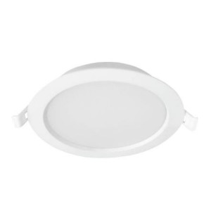 FARETTO LED ROTONDO DA INCASSO SLIM 24W, BA120°, 3000K/4200K/6500K, LM2840, 225x40mm (foro D.200mm)