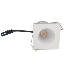 POLIPLAST MINI SPOT LED 3.5W 200LM AC220-240V QUADRATO IP54 BIANCO 4200K