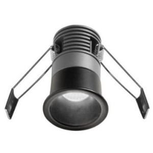 G.E.A. LUCE FARETTO NERO INCASSO 5W 4000K