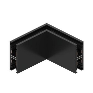 Giunto Tipo 90° Orizzontale per binari serie INVISIBLE 39.9TL024BH*, colore NERO