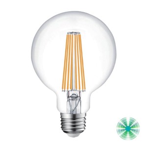 VIVIDA LAMPADINA FILAMENT CLASSE A 1532LM LED G95 E27 7W 4000K