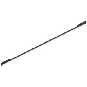 BARRA LED LINEARE PER BINARI 24V serie INVISIBLE, 18W, 120°, 3000K, LM660, CRI90, Colore Nero, 616x5x14mm
