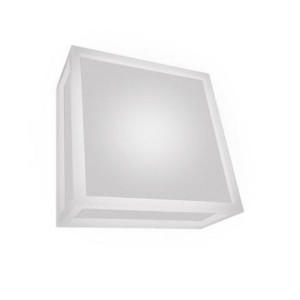 POLIPLAST PLAFONIERA MURO 2xE27 SOFIA BIANCO