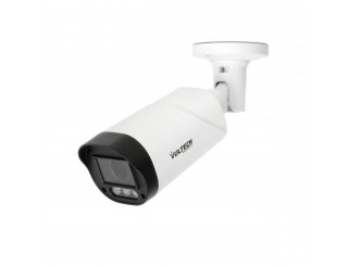 Telecamera Bullet IP DUAL LIGHT SHOWCOLOR Vultech 1/2,7'' 5 Mpx H.265 POE WDR 3,6mm 2 Pz Led Luce Calda + IR LED 25M P2P SMART