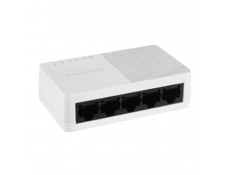 HIKVISION Switch  5-Port Gigabit Plastic 5 x 10/100/1000 Mbps ethernet port