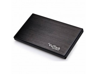 BOX CASE ESTERNO HDD PER HARD DISK 2.5 POLLICI SATA USB 3 IN ALLUMINIO VULTECH