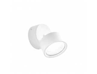 ISYLUCE SPOT ORIENTABILE FOCUS 80 BIANCO DIAM.MM80X80H LED 12W CONO VARIABILE 1845° 3000K