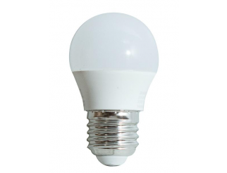 LAMPADA LED MINISFERA G45 ST, E27, 6.5W, FA270°, 6500K, 220Vac, LM806, RA 80, 45*77mm BOX