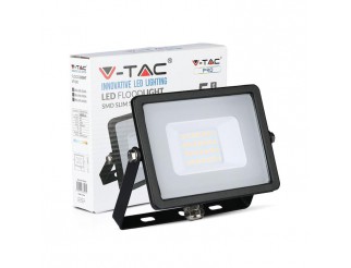 20W LED PROIETTORE SMD SAMSUNG CHIP CORPO NERO 6400K                                                                    