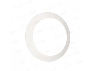 FUMAGALLI Plafoniera circolare con cover ad anello Lucia bianco opale e27