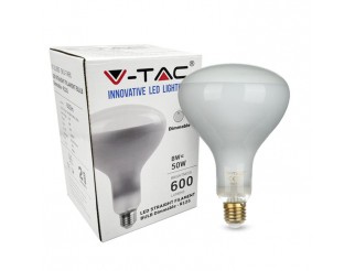 V-TAC Lampada 8w r125 led straight filamentbulb 4000k e27 dimmable 