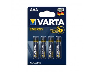VARTA Lr03 aaa mini stilo blister 4pz batterie alcalin varta energ