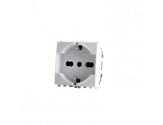 V-TAC Presa schuko 2.0 615b/vmr-pln bianco 