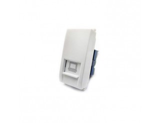 V-TAC Connettore di rete rj45 (presa internet) 627b/vmr-pln bianco