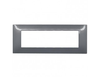 Placca 6007-08 7p grigio scuro vmr-pln