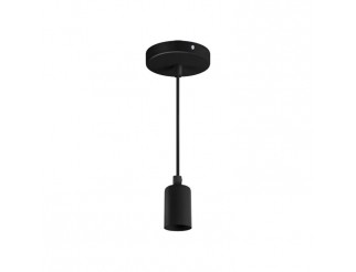 Uno e27 applique a sospensione black