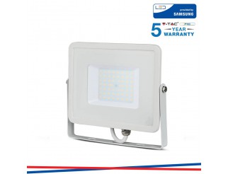 50w led proiettore smd samsung chip corpo bianco6500k