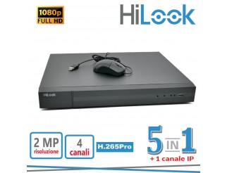 Dvr 4ch+1ip 2mp 5in1 h.265+