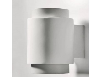 TECNICO SYME PARETE 2 LUCI TONDA BIANCO