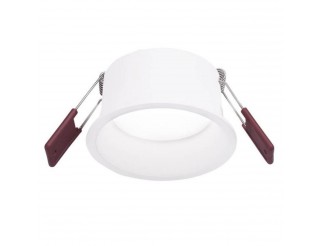 G.E.A. LUCE FARETTO INCASSO BIANCO 1XG10 S.LAMP