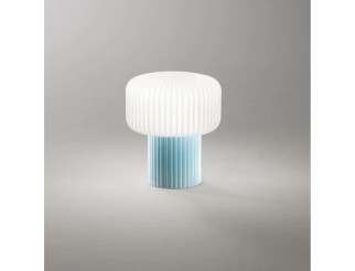 PERENZ LUMETTO IN VETRO E CERAMICA COLORE BLU 10S48508C