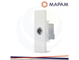 MAPAM LIVING NOW Presa tv derivata zen bianco opaco