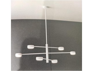 ISYLUCE LAMPADA DA SOFFITTO ECLIPSIA BIANCO GX53 D.850X845MM 6XG53 744