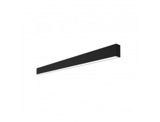 GEA LUCE REGLETTE NERA 24W LED 4000K DIMMERABILE