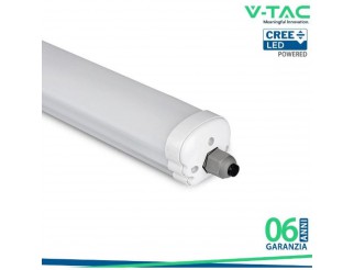 V-TAC Plafoniera led impermeabile g-series cree chip 150cm 48w 4000k