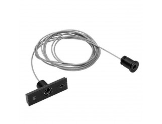 GEA LED KIT SOSPENSIONE CAVO SINGOLO BINARIO DEC. NERO OPACO GBIS21