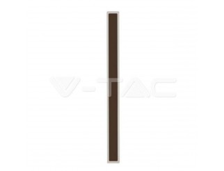 V-TAC 17w lampada led da muro colore corten 4000k ip65