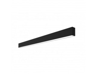 GEA LUCE REGLETTE NERA 24W LED 40000K DIMMERABILE