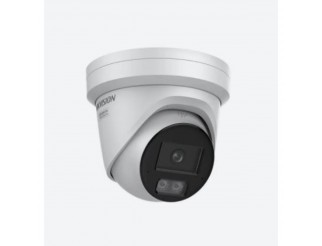 Telecamera Hikvision IP fissa a torretta da 4 MP Smart Hybrid Light con ColorVu
