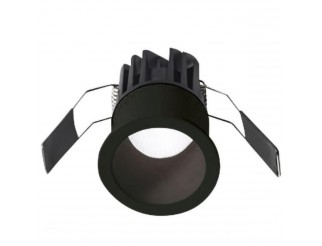 GEA LED Faretti da incasso. Struttura e dissipatore in alluminio. Finitura in nero opaco. Modulo LED