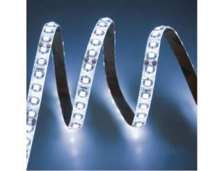 Striscia 120LED/m, 2835 IP62 Silicone, 24V 19,6W/m, L.BLU, 1000MCD/LED ,PREZZO per 5m - PCB 10mm 