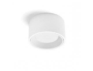 Sforzin Illuminazione Faretto di gesso bianco alluminio nasso 