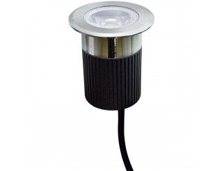 LIFE PUNTO LUCE SEGNA PASSO A PAVIMENTO, IP67, 85-264Vac, 10W,4000K, D78 F61mm,ACCIAIO