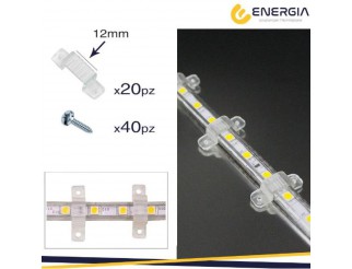 ENERGIA Kit montaggio pvc per strips