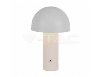 V-RAC Led lampada da tavolo 1800mah batteria 150x250 3in1 corpo bianco