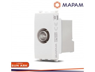 MAPAM Presa tv derivata sun-t5 926b bianco Arke'