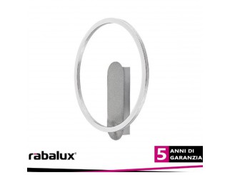 APPLIQUE Tumnus, indoor led ceiling lamp, silver/ brushed aluminium m