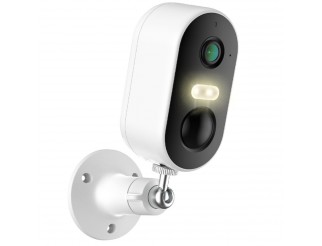 ISYWI Telecamera a batteria Isiwi Wireless FLAI+ 2K Bullet fissa per esterno IR LED SHOWCOLOR Audio 9010-000012
