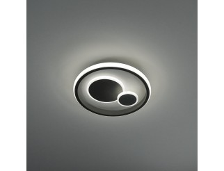 VIVIDA ELIOR 2/S PLAFONIERA 18W 800LM GRIGIA BIANCA
