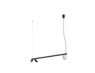 NOWODVORSKI SOSPENSIONE FOURTY III ZWIS BLACK 2XGU10 1XG9 ONLY LED NERO 11447