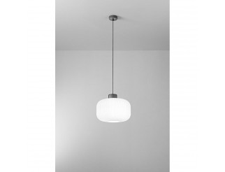 PERENZ LUCERNA SOSPENSIONE IN CERAMICA COL.BIANCO DIAMETRO 35 CM